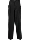Etudes Studio Cooper Flannel Track Pants In Grey
