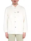 Etudes Studio Cotton Shirt Jacket In White