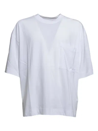 Etudes Studio Cotton T-shirt In White