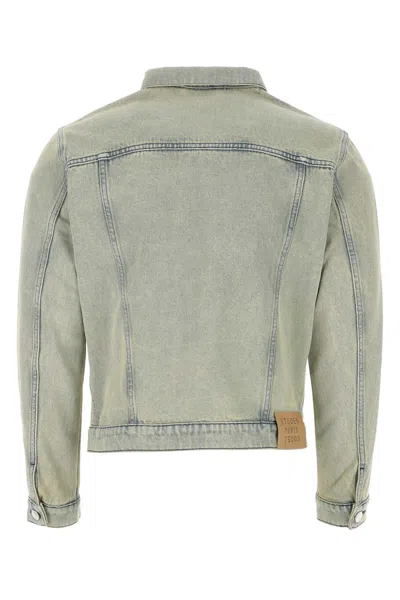 Etudes Studio Denim Jacket In Yellow