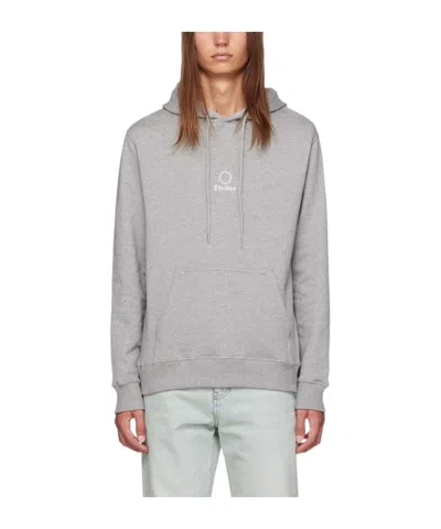 Etudes Studio Drawstring Hooded Hoodie In Gray