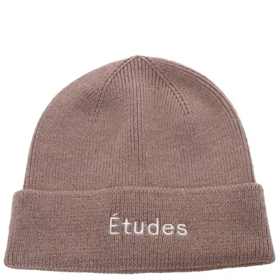 Etudes Studio Edutes Beanie Knitted Logo Embroidered