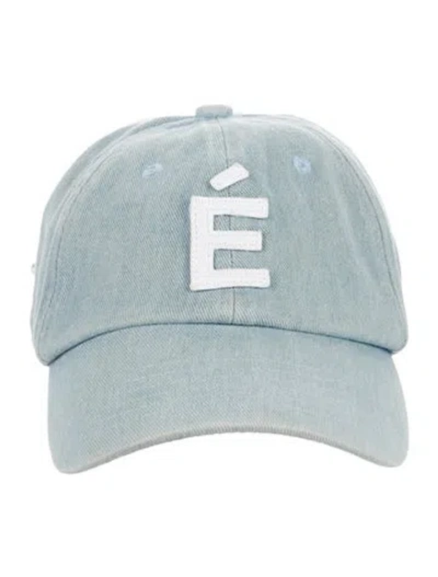 Pre-owned Etudes Studio Embroidered Baseball Cap In Blue
