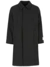 Etudes Studio Etudes Embroidered Wool Blend Coat In Black