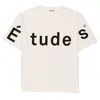 Etudes Studio Etudes Big-print Spirit Logo T-shirt In Neutral