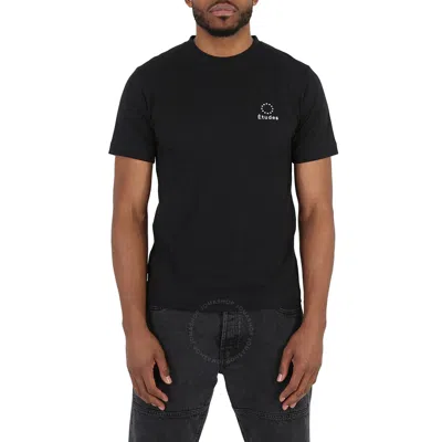 Etudes Studio Wonder Logo Organic-cotton T-shirt In Black