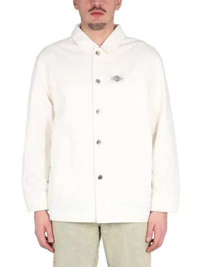 Etudes Studio Études Cotton Shirt Jacket In White