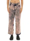 Etudes Studio Overdyed Denim Jeans District In Neutral