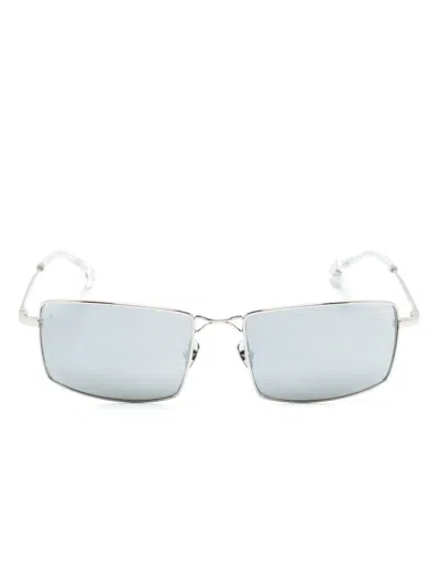 Etudes Studio Études Everything Rectangle-frame Sunglasses In White
