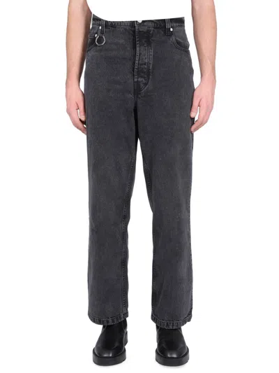 Etudes Studio Mid-rise Straight-leg Jeans In Black