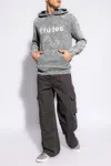 Etudes Studio Etudes Logo Print Hooded Sweater In Grey