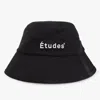 Etudes Studio Etudes Black Logo Embroidered Bucket Hat In Black