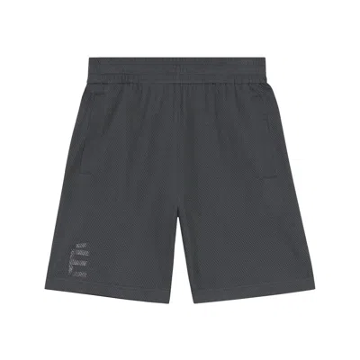 Etudes Studio Etudes Logo Embossed Mesh Shorts In Gray