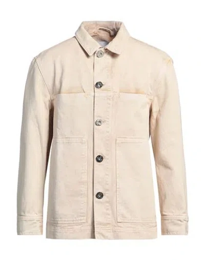 Etudes Studio Études Man Jacket Sand Size 38 Cotton In Beige