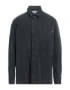 Etudes Studio Stud-detail Denim Shirt In Black