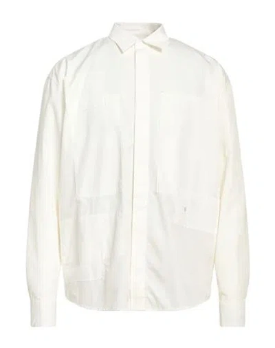 Etudes Studio Études Man Shirt Ivory Size 38 Cotton In White