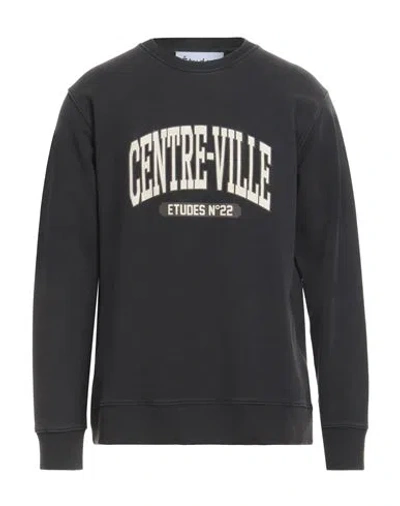 Etudes Studio Études Man Sweatshirt Black Size L Organic Cotton