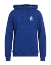 Etudes Studio Logo-print Long-sleeve Hoodie In Blue