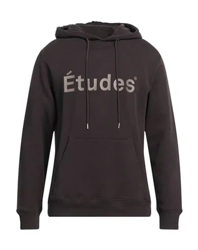 Etudes Studio Études Man Sweatshirt Dark Brown Size Xl Organic Cotton