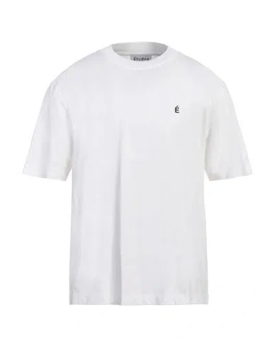 Etudes Studio Études Man T-shirt White Size Xl Organic Cotton