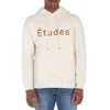 Etudes Studio Etudes Men's Chalk Logo-print Organic-cotton Hoodie