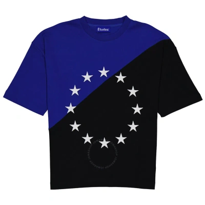 Etudes Studio Etudes Men's Colorblock Europa Spirit T-shirt In Blue