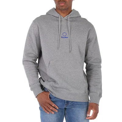 Etudes Studio Etudes Men's Heather Grey Klien Logo Hoodie