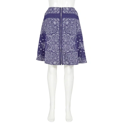 Etudes Studio Etudes Paisley Knee Length Skirt In Multicolor