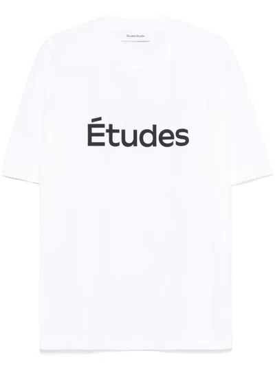 Etudes Studio Études T-shirt In White
