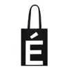Etudes Studio Etudes Volumetric Branding Tote In Black