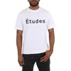 ETUDES STUDIO ETUDES WHITE COTTON WONDER LOGO PRINT T-SHIRT
