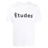 Etudes Studio Etudes Wonder Logo Print Cotton T-shirt In White