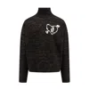 Etudes Studio Etudes Wool Quartier Mouline Jumper In Brown/black