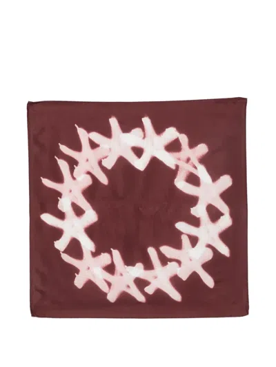 Etudes Studio Europa Spray-effect Cotton Bandana In Multi