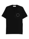Etudes Studio Europa Star-embellished T-shirt In Black
