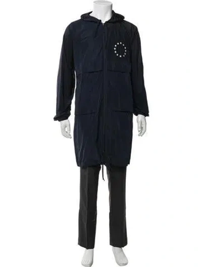 Pre-owned Etudes Studio Graphic Print Jacket In Blue