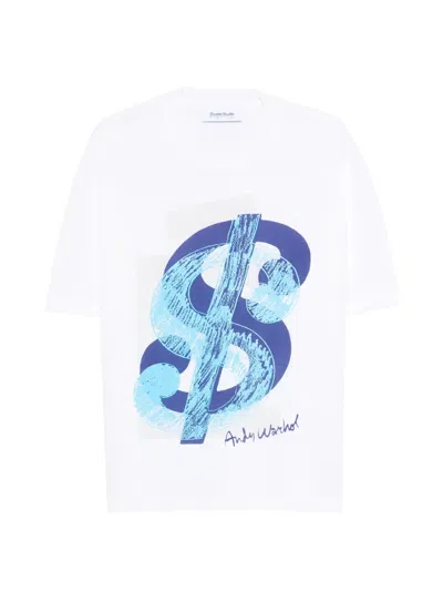 Etudes Studio Graphic T-shirt In White