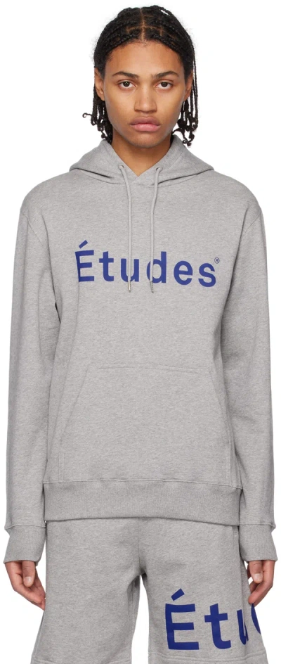 Etudes Studio Gray Klein Hoodie In Grey