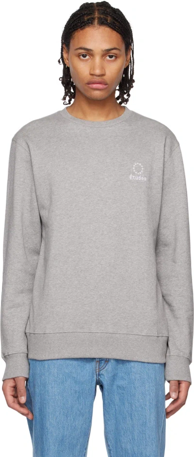 Etudes Studio Gray Story Sweatshirt In Grey