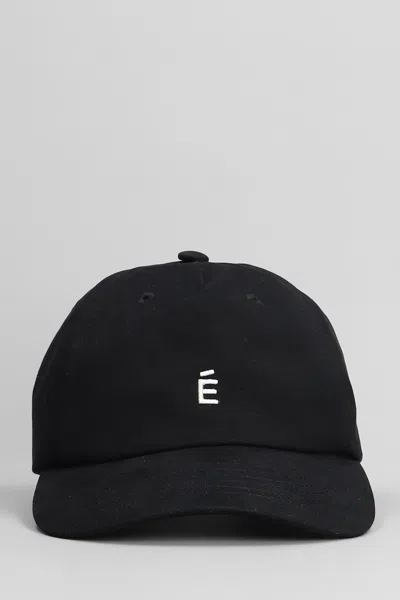 Etudes Studio Hats In Black Cotton