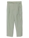 Etudes Studio Keyring-attachment Trousers In Green