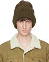 Etudes Studio Four-pack Khaki Gilson Beanie In Khaki