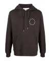 Etudes Studio Klein Europa Stars-embroidered Hoodie In Black