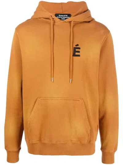 ETUDES STUDIO KLEIN LOGO-PATCH HOODIE