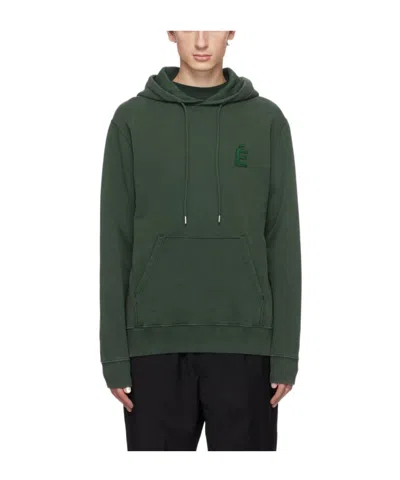 ETUDES STUDIO KLEIN LOGO-PATCH HOODIE