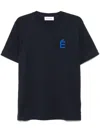 Etudes Studio Logo-appliqué T-shirt In Blau