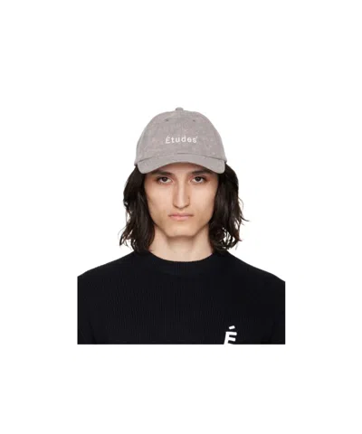 Etudes Studio Logo Baseball Cap In Black