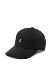 Etudes Studio Logo-embroidered Baseball Cap In Black