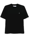 Etudes Studio Logo-embroidered T-shirt In Black
