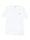 Etudes Studio Logo-embroidered T-shirt In White
